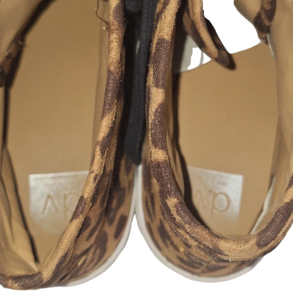 DV Dolce Vita SZ 8.5 Serene Leopard Print High-Top Sneakers‎